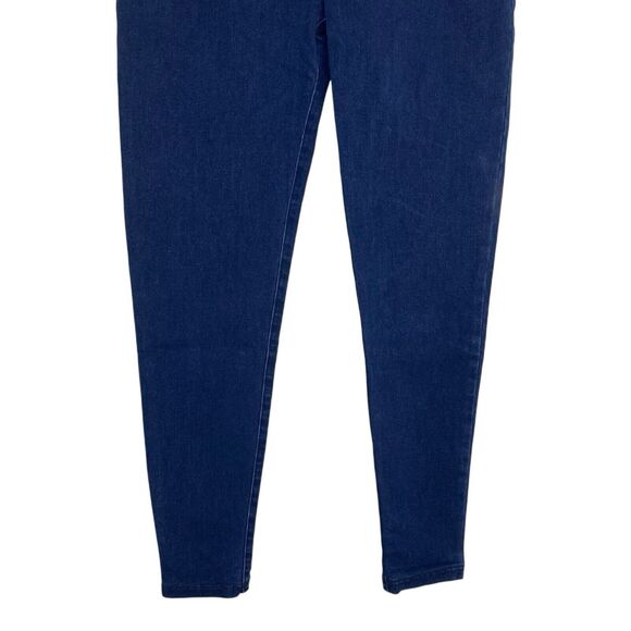 Betabrand Jeans Womens S Blue Dark Wash Pull On Ankle Slim Tapered Leg Stretch - Picture 5 of 7